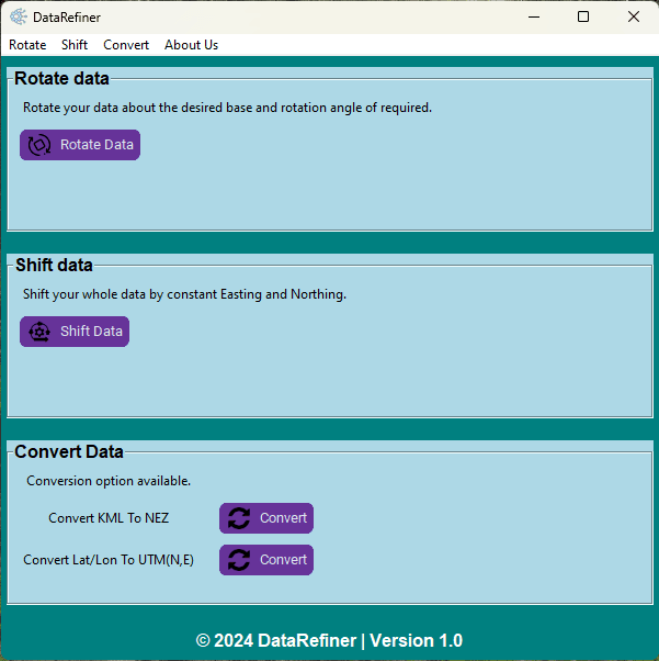 Software Development — Datarefiner